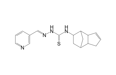 nicotinaldehyde, 4-(3a,4,5,6,7,7a-hexahydro-4,7-methanoinden-5-yl)-3-thiosemicarbazone