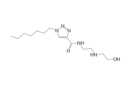 1-Heptyl-1H-(1,2,3)-triazole-N-{[2'-(hydroxyethoxy)ethylamino]ethyl}-4-carboxamide