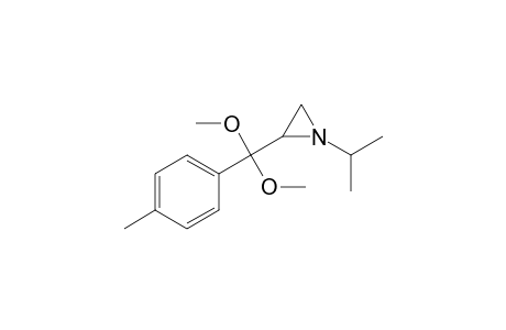2-[DIMETHOXY-(4-METHYLPHENYL)-METHYL]-1-ISOPROPYL-AZIRIDINE