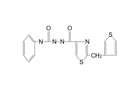 4-phenyl-1-{[2-(3-thenyl)-4-thiazolyl]carbonyl}semicarbazide