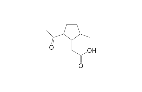 (2-Acetyl-5-methyl-cyclopentyl)-acetic acid