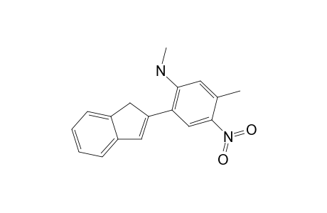 2-(4-Methyl-2-methylamino-5-nitro phenyl) indene