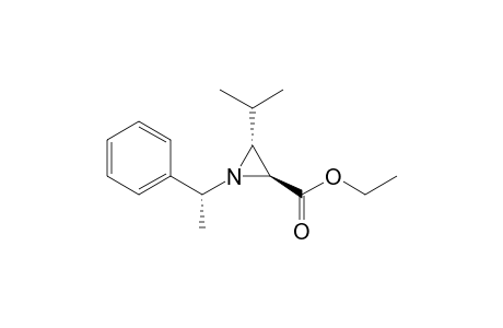 (2S,3R)-Ethyl 3-iso-propyl-1-((R)-1-phenylethyl)aziridine-2-carboxylate