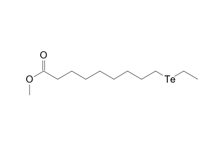 9-(ethyltelluro)pelargonic acid methyl ester