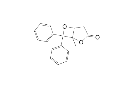 1-METHYL-7,7-DIPHENYL-2,6-DIOXABICYCLO-[3.4.0]-HEPTAN-3-ONE