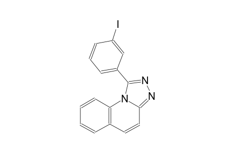 [1,2,4]triazolo[4,3-a]quinoline, 1-(3-iodophenyl)-