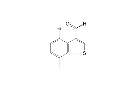 4-bromo-7-methylbenzo[b]thiophene-3-carboxaldehyde