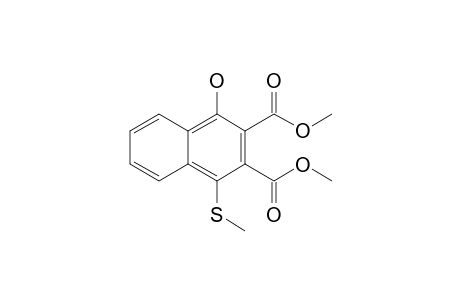 1-Hydroxy-4-(methylthio)naphthalene-2,3-dicarboxylic acid dimethyl ester