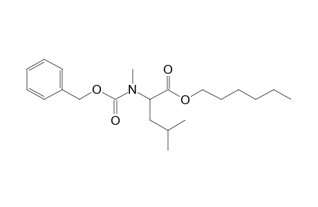 L-Leucine, N-benzyloxycarbonyl-N-methyl-, hexyl ester