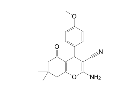 2-AMINO-3-CYANO-5,6,7,8-TETRAHYDRO-7,7-DIMETHYL-4-(2'-METHOXYPHENYL)-5-OXO-4H-BENZOPYRAN