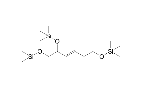 Hexa-3-en-1,2,6-triol tri(trimethylsilyl) dev.