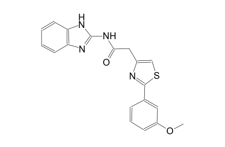 4-thiazoleacetamide, N-(1H-benzimidazol-2-yl)-2-(3-methoxyphenyl)-