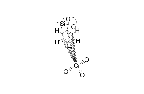 TRICARBONYL-(ETA(6)-2-PHENYL-2-TRIMETHYLSILYL-1,3-DIOXOLANE)-CHROMIUM(0)