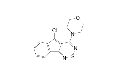 5-Chloro-4-(morpholin-4'-yl)-6,7-benzocyclopenta-[1,2,6]thiadiazine