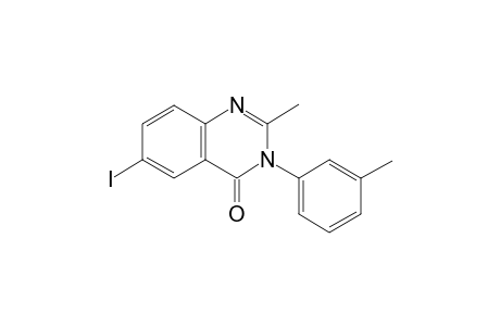 6-iodo-2-methyl-3-(3-methylphenyl)-4(3H)-quinazolinone