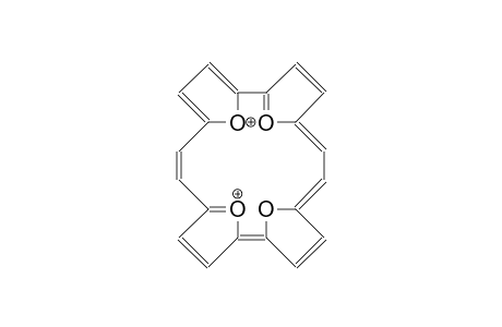 Tetraoxa-porphycene dication