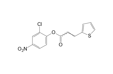 2-thiopheneacrylic acid, 2-chloro-4-nitrophenyl ester