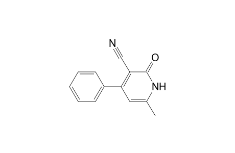 6-Methyl-2-oxo-4-phenyl-1,2-dihydro-3-pyridinecarbonitrile