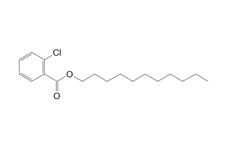 2-Chlorobenzoic acid, undecyl ester