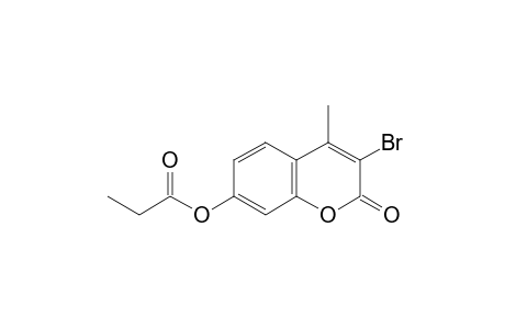 3-bromo-7-hydroxy-4-methylcoumarin, propionate