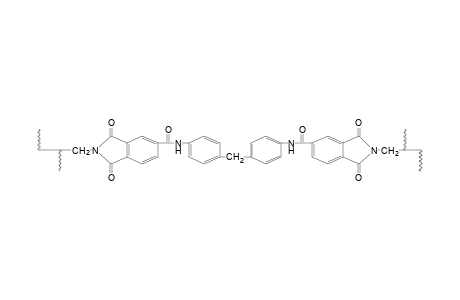 Poly[n,n'-(4,4'-methylenediphenylene)di(n-allyl-4-phthalimidecarboxamide)]