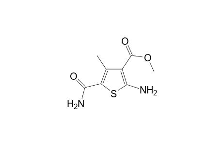 Methyl 2-amino-5-(aminocarbonyl)-4-methyl-3-thiophenecarboxylate