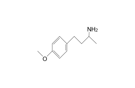 1-p-Methoxyphenyl-3-butylamine; 3-(4-methoxyphenyl)-1-methylpropylamine; benzenepropanamine, 4-methoxy-alpha-methyl-