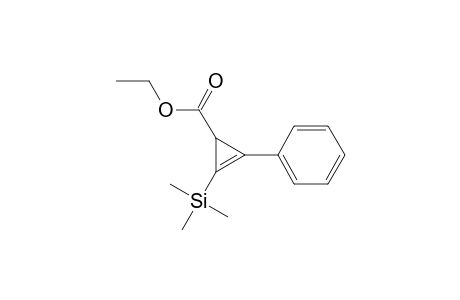 Ethyl 1-phenyl-2-(trimethylsilyl)cyclopropene-3-carboxylate