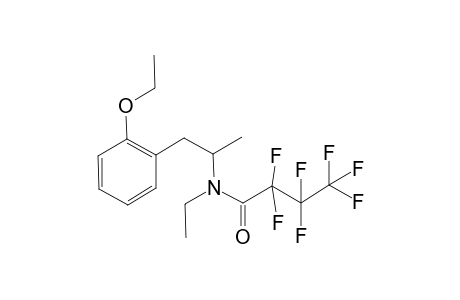 N-(1-(2-ethoxyphenyl)propan-2-yl)-N-ethyl-2,2,3,3,4,4,4-heptafluorobutanamide