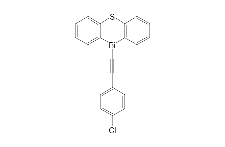 10-(4'-Chlorophenylethynyl)phenothiabismine