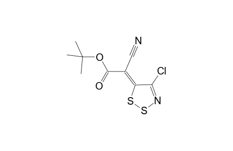 (Z)-tert-Butyl 2-(4-chloro-5H-1,2,3-dithiazol-5-ylidene)-2-cyanoacetate