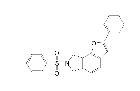 2-Cyclohex-1-en-1-yl-7-[(4-methylphenyl)sulfonyl]-7,8-dihydro-6H-furo[2,3-e]isoindole