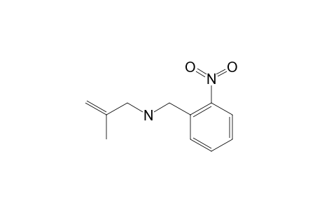 N-(2'-METHYLPROPYL-2'-ENYL)-2-NITROBEMZYLAMINE