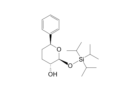 (2S,3R,6S)-6-phenyl-2-tri(propan-2-yl)silyloxy-3-oxanol