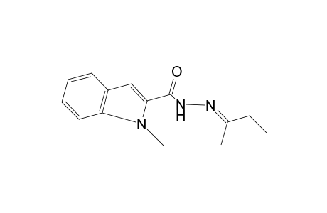 1-methylindole-2-carboxylic acid, sec-butylidenehydrazide