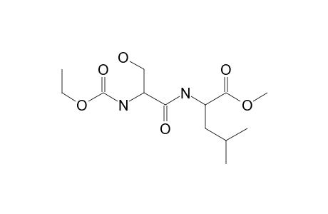 ser-leu, N-Ethoxycarbonyl-, methyl ester (isomer 1)