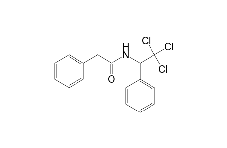 2-Phenyl-N-[.alpha.-(trichloromethyl)benzyl]acetamide