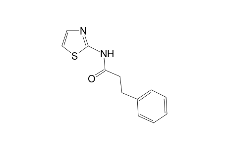 3-Phenyl-N-(1,3-thiazol-2-yl)propanamide