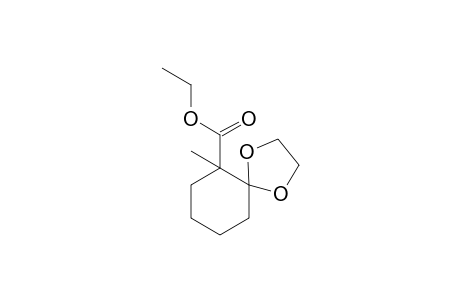 1,4-Dioxaspiro[4.5]decane-6-carboxylic acid, 6-methyl-, ethyl ester