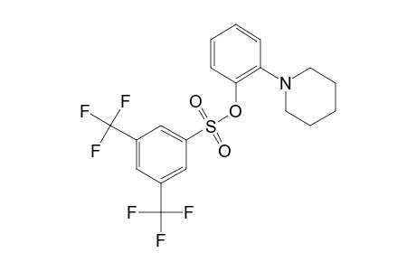 alpha,alpha,alpha,alpha',alpha',alpha'-HEXAFLUORO-3,5-XYLENESULFONIC ACID,o-PIPERIDINOPHENYL ESTER