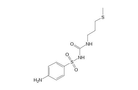 1-[3-(methylthio)propyl]-3-sulfanilylurea