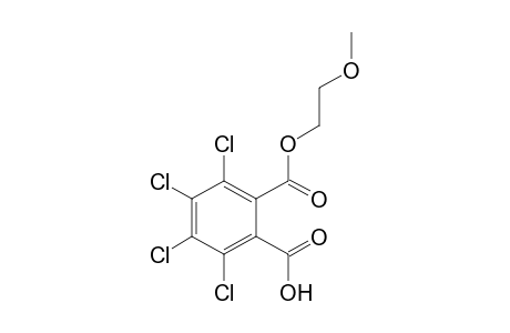 tetrachlorophthalic acid, mono(2-methoxyethyl)ester