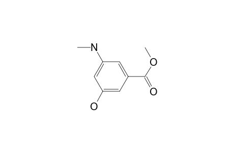 Benzoic acid, 3-hydroxy-5-(methylamino)-, methyl ester