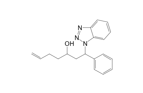 1-Phenyl-1-(benzotriazol-1-yl)hept-6-en-3-ol