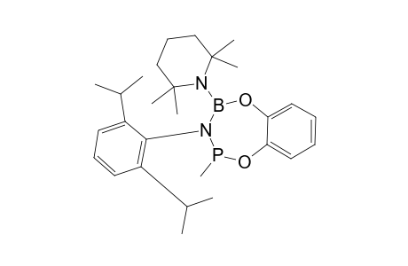 3-(2,6-DIISOPROPYLPHENYL)-3,4-DIHYDRO-2-METHYL-4-(2,2,6,6-TETRAMETHYLPIPERIDINO)-2H-1,5,3,2,4-BENZODIOXAZAPHOSPHABOREPIN