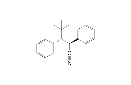 Erythro-4,4-dimethyl-2,3-diphenylvaleronitrile