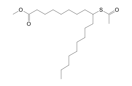 9-mercaptooctadecanoic acid, methyl ester, acetate
