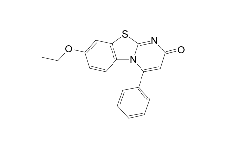 8-Ethoxy-4-phenyl-2H-pyrimido[2,1-b]benzothiazol-2-one