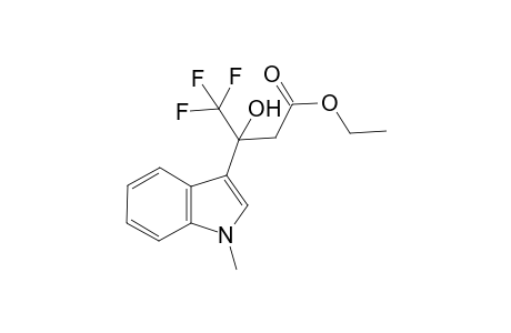 Ethyl 4,4,4-trifluoro-3-hydroxy-3-(1-methylindol-3-yl)butanoate