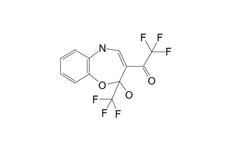 2-Hydroxy-3-trifluoroacetyl-2-trifluoromethyl-(1H,5)benzoxazepine